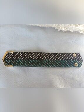 FENDI 2Jours Calfskin Bracelet *needs repair*